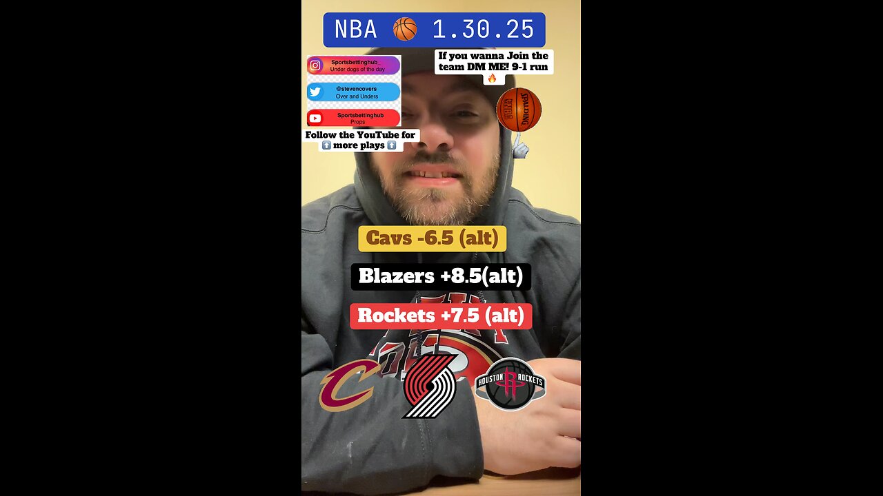 NBA picks 1/30/25