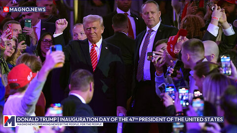 Donald Trump | Inauguration Day of the 47th President of the United States (Jan 20, 2025) [LIVE 2]