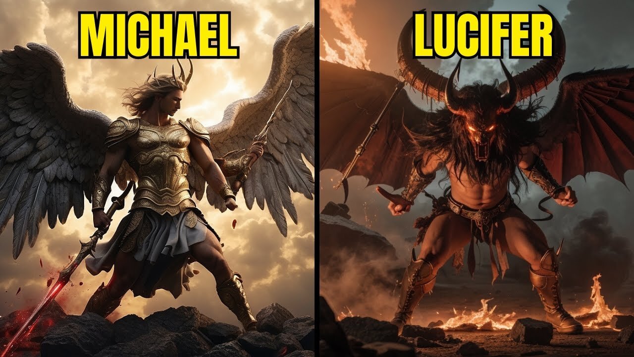 Archangel Michael vs Lucifer: The Celestial War