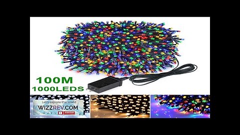 Waterproof Fairy Lights Outdoor 100m 50m 30m 20m 10m For Garden Christmas Review