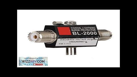 BL-2000 Coaxial Lighting Surge Protector PL259 Female to PL259 Female Coaxial Lighting Review