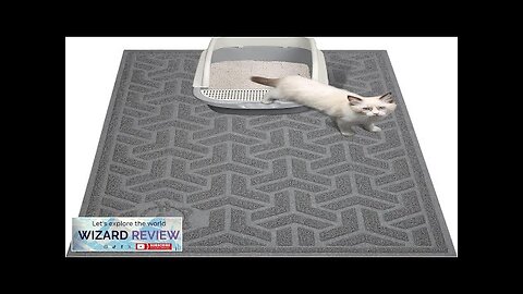 UPSKY Cat Litter Mat Litter Trapping Mat Soft on Kitty Paws Large Review