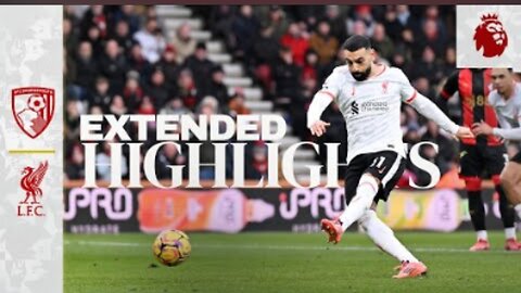 Extended Highlights: Bournemouth 0-2 Liverpool | Salah Hits New Premier League Landmark