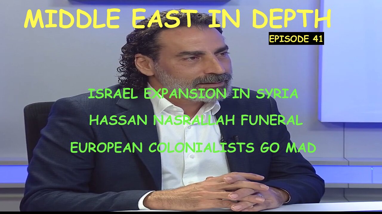 MIDDLE EAST IN DEPTH W/ LAITH MAROUF EP 41 - INSTABILITY IN SYRIA - HASSAN NASRALLAH FUNERAL