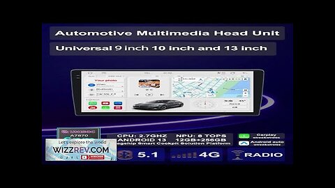 Upgradation UIS7870 Android 13 Universal Car Multimedia AI Voice mp5 Palyer gps Review