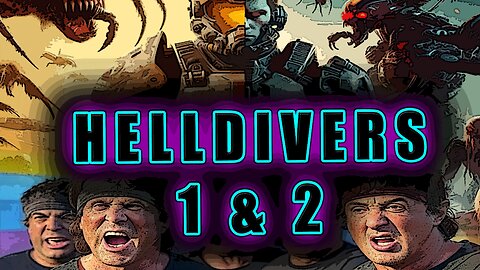 HELLDIVERS 1 & HELLDIVERS 2 Compared in Detail #Helldivers1 #Helldivers2 #Vtuber EXO5ILVER #Gaming