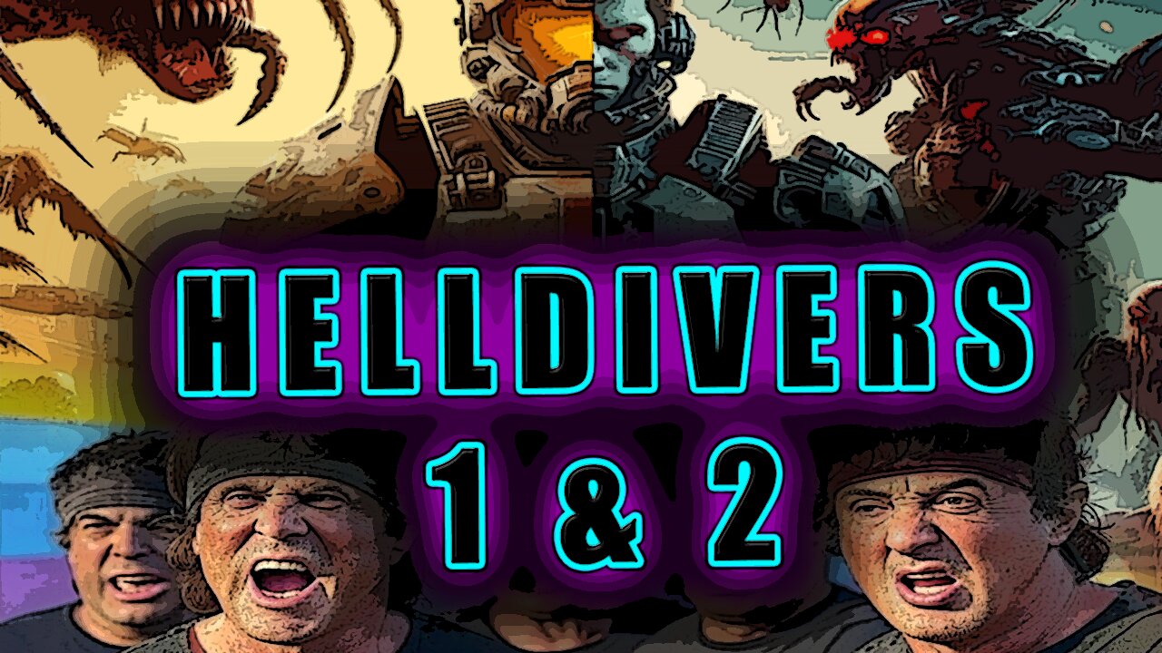 HELLDIVERS 1 & HELLDIVERS 2 Compared in Detail #Helldivers1 #Helldivers2 #Vtuber EXO5ILVER #Gaming