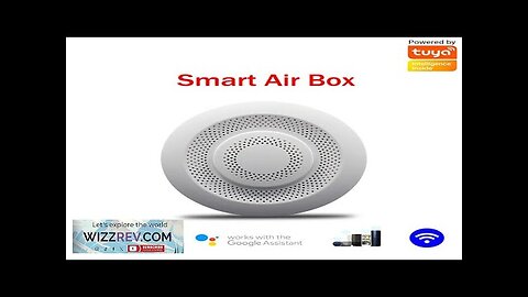 Tuya Temperature And Humidity Smart Wifi Air Box Co2 Formaldehyde Smart Home Review