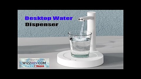 Desktop Water Bottle Dispenser Automatic Smart Electric Water Dispensers for 5 Gallon Review