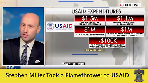 Stephen Miller Took a Flamethrower to USAID