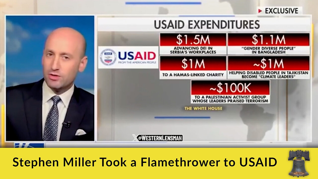 Stephen Miller Took a Flamethrower to USAID