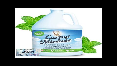 Carpet Miracle Carpet Cleaner Shampoo Solution for Machine Use Deep Stain Review