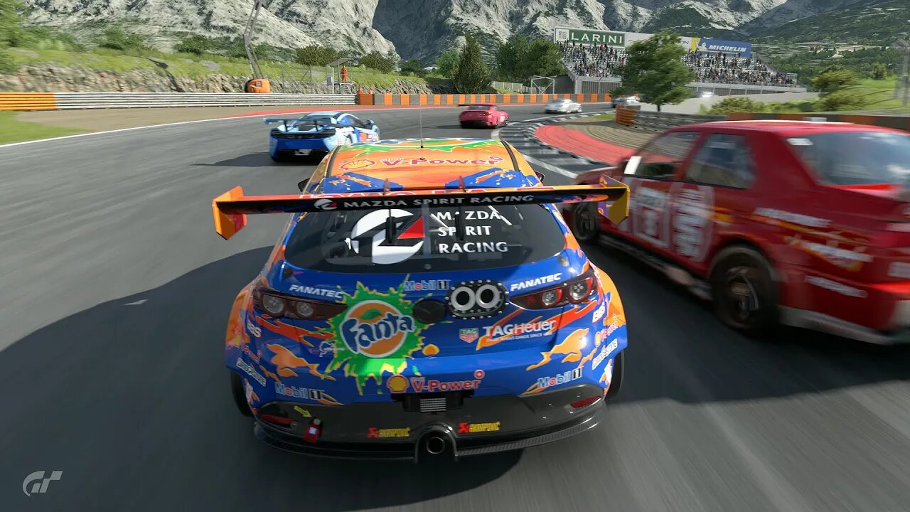 Gran Turismo 7 | Daily Race | Dragon Trail Litoral | MAZDA3 Gr.4 | Crazy lag race!