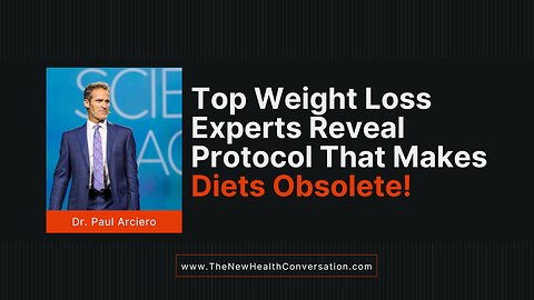 Top Weight Loss Experts Reveal Protocol That Makes Diets Obsolete! Dr. Paul Arciero | Peter Greenlaw