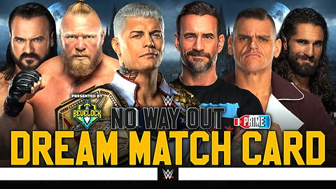 WWE No Way Out 2025 - Dream Match Card | Bevelock