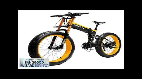 USA Direct LANKELEISI XT750 PLUS 17.5Ah 48V 1000W Folding Moped Electric Bicycle Review