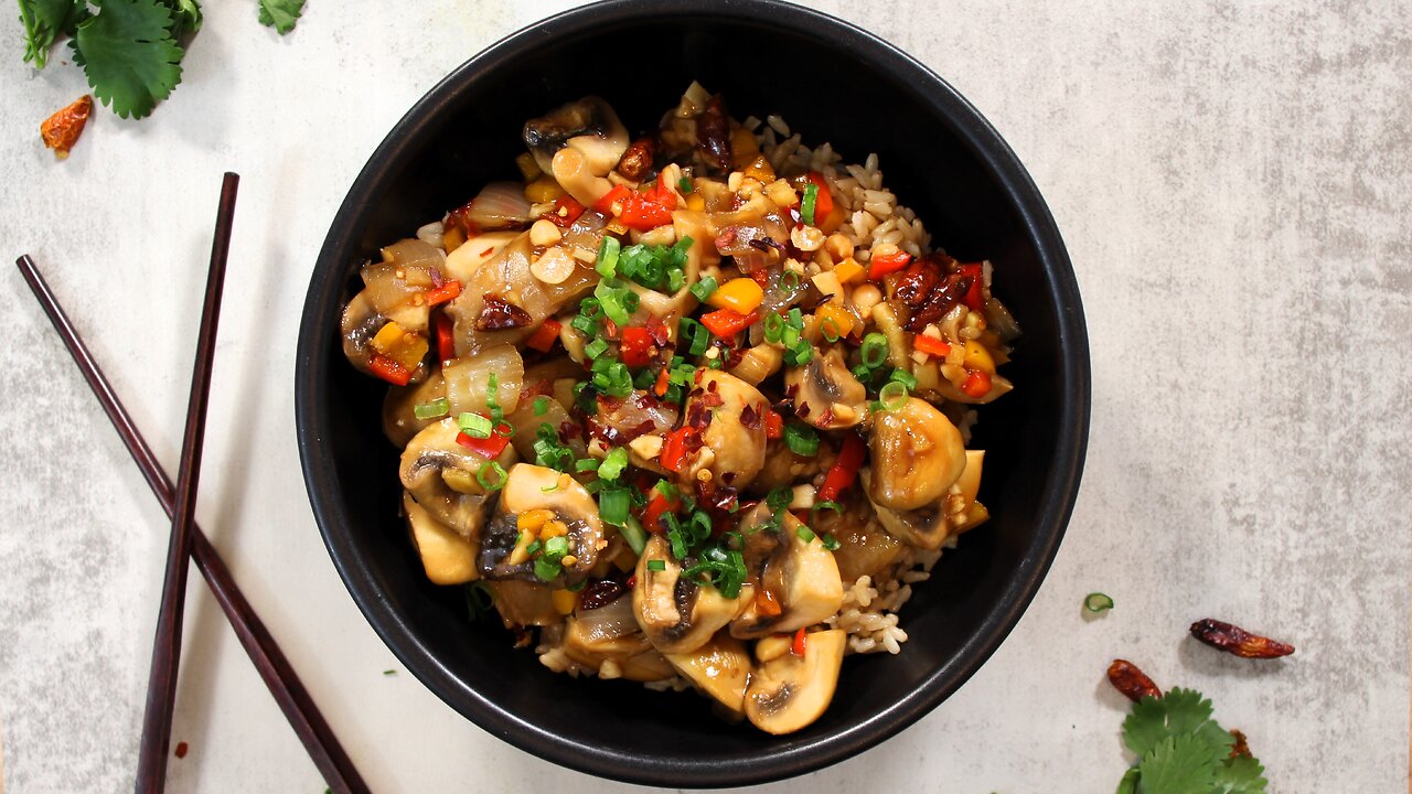 How to make delicious Kung Pao Mushrooms