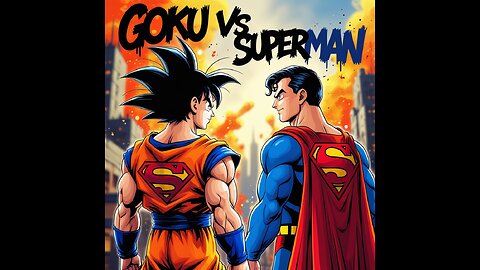 GOKU VS SUPERMAN RAP BATTLE