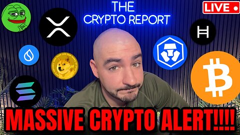 BREAKING CRYPTO NEWS! (PEPE, DOGE, SOL, SHIB, SUI, CRO, BTC, ETH, XRP, HBAR)