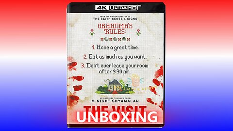 The Visit 4K UHD Unboxing