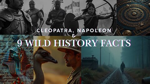 Cleopatra, Napoleon & 9 Wild History Facts l Mind Blown Facts