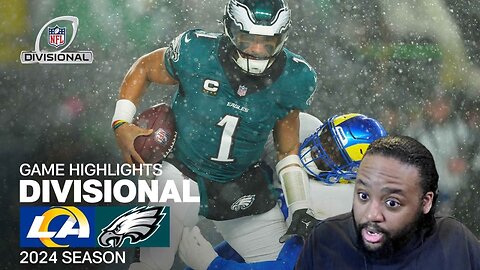 They Fought For That Win | Rams vs Eagles 2024 Divisional Highlights | Reaction