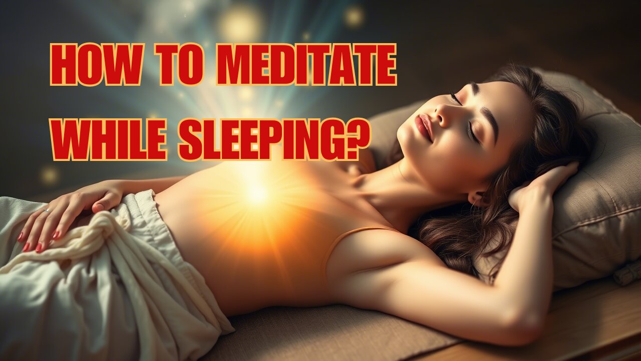 Transform Sleep into Meditation |Chakra Visualization & Sleep Affirmations