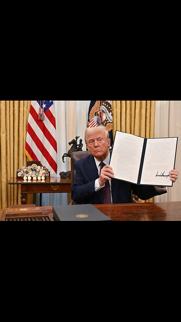 Every day President Trump signs executive orders for American citizens!