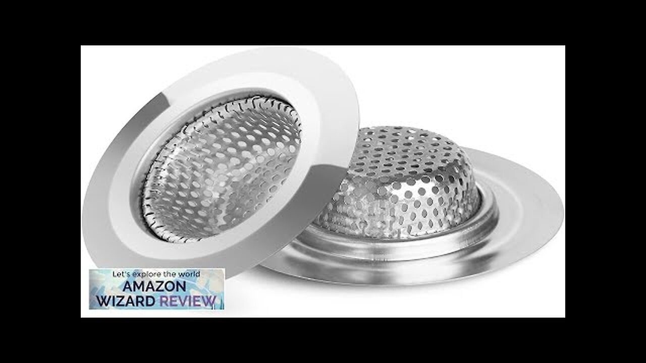 2PCS Bathtub Drain Strainer 2.79 inch Shower Hair Drain Catcher Stainless Review