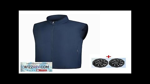 TENGOO Air Conditioning Clothing Vest 3-Gears Wind Speeds Sun Protection Cooling Vest Review