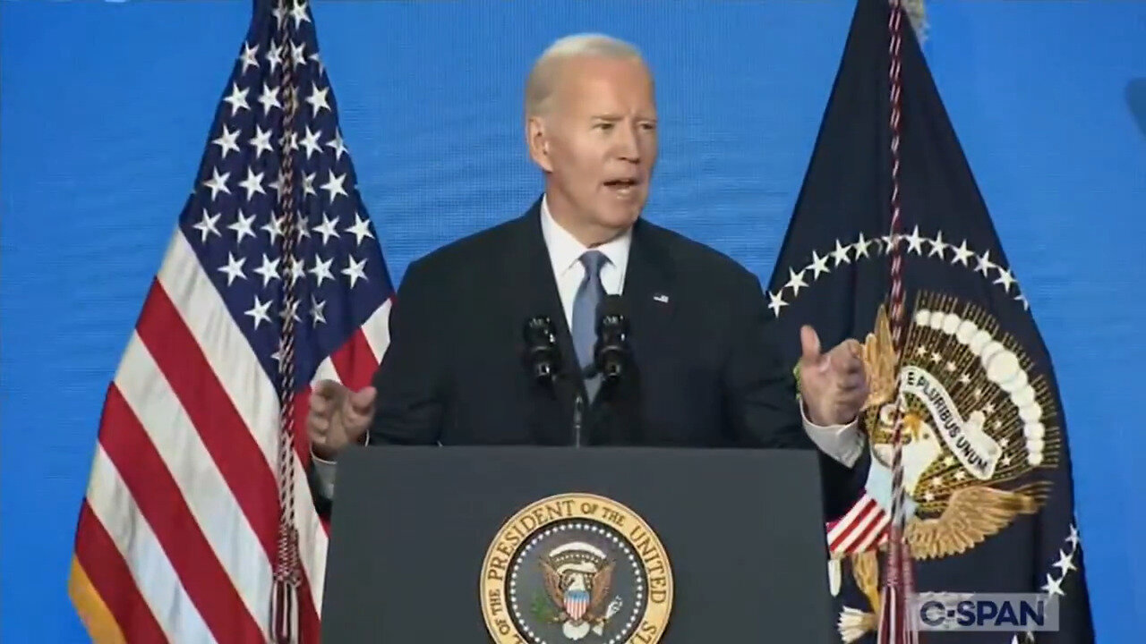 Rambling, Raving Biden Declares That The Equal Rights Amendment Is In The Constitution 'NOW'