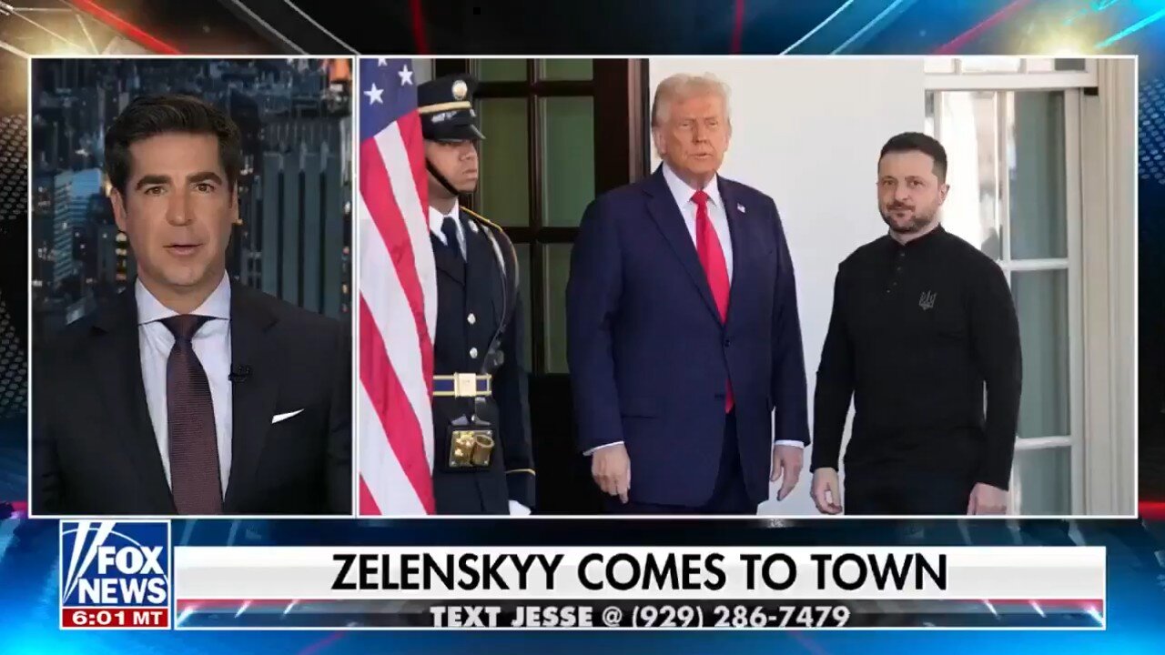 This was a diplomatic catastrophe for Zelenskyy: Jesse Watters