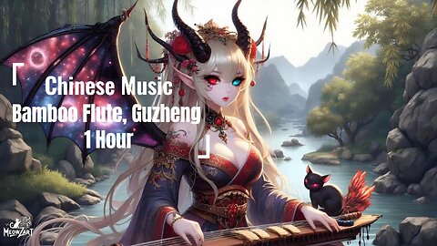 Chinese Traditional Music - 1 Hour of Guzheng, Bamboo Flute & Guqin for Relaxation & Focus