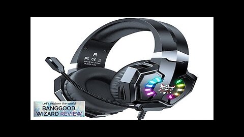 ONIKUMA X32 Gaming Headset Wired Headphone 50mm Drive Unit Stereo Surround Sound Review