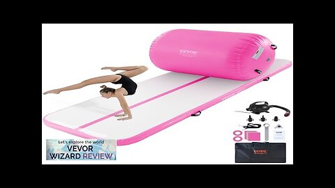 VEVOR Inflatable Gymnastics Air Mat Set 2 PCS Tumbling Mat Tumble Track Review