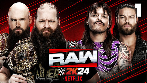 WWE 2K24 Raw January 27th 2025 - The War Raiders are still NO 1!