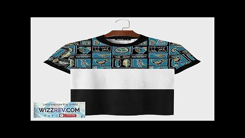 ChArmkpR Mens Ethnic Animal Pattern Color Block Patchwork Short Sleeve T-Shirts Review