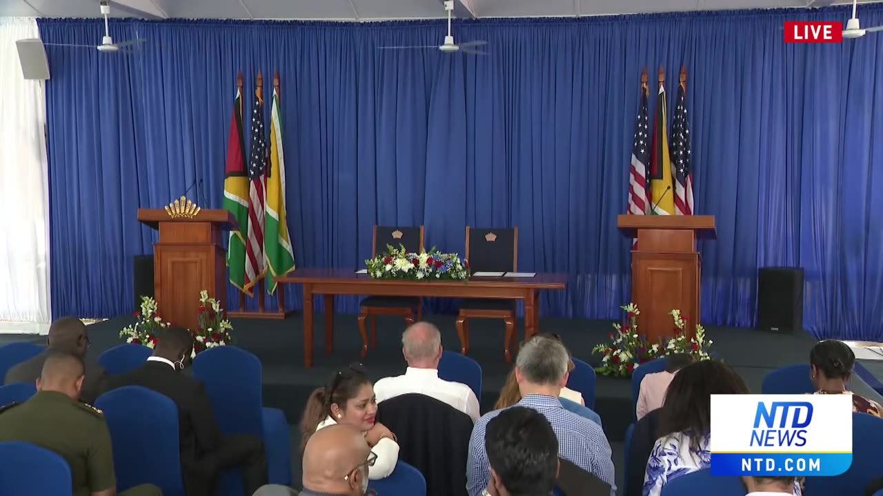 LIVE: Rubio and Guyanese Foreign Minister Formalize Security Cooperation Agreement