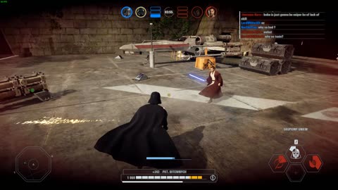 Star Wars Battlefront 2 Rakowy Gejplej Zmagania Bohaterów #1116 płacz pipki 1 why block xD