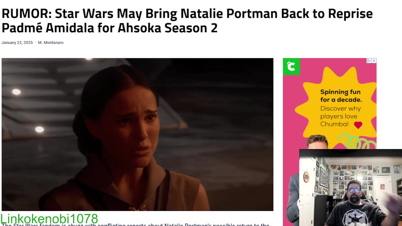 Natalie Portman Rumored To Return To Star Wars In Ahsoka Season 2
