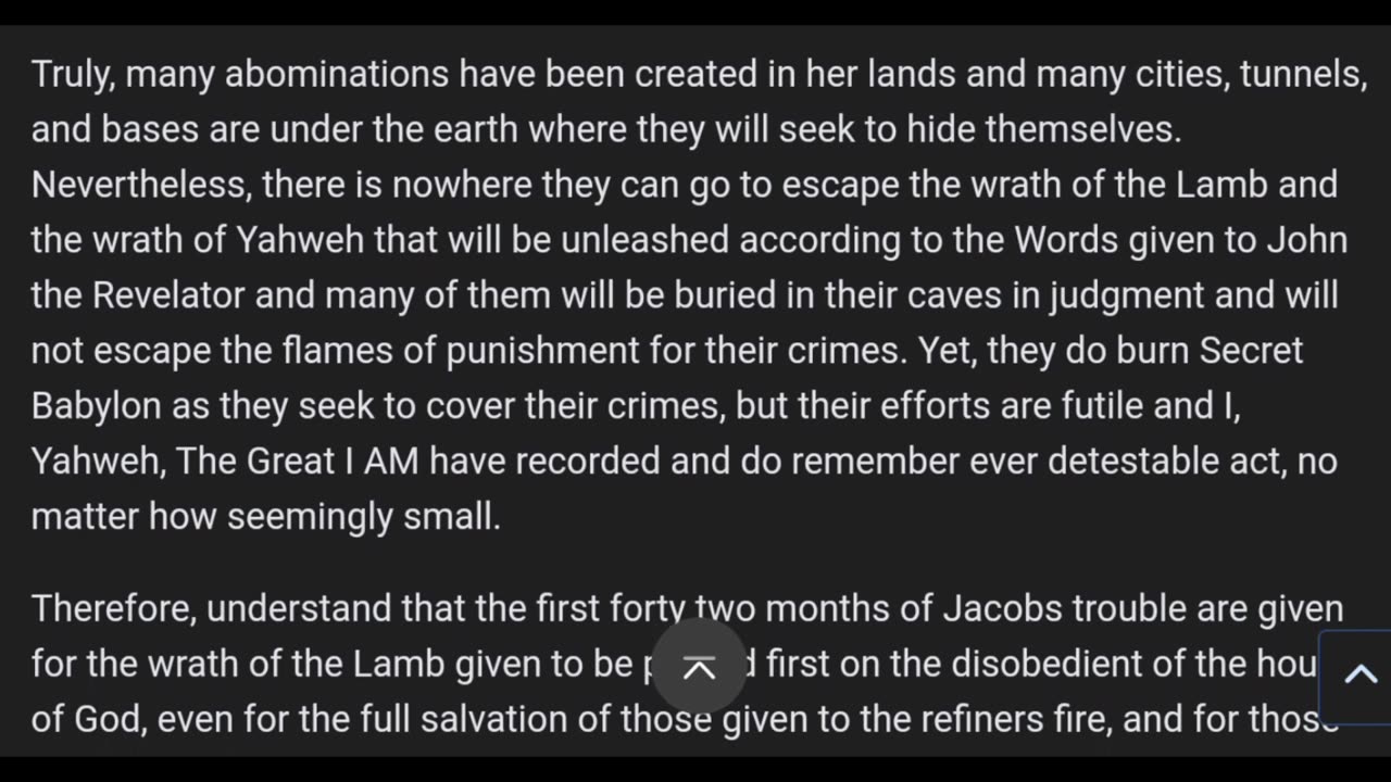 The two witnesses and momentary closure of testimony.