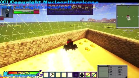 Minecraft Mob Battle Nuclear Hurricane Vs Unamed redacted & Shy guy scp