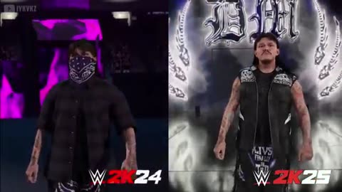 WWE 2K24 vs WWE 2K25 Insane Comparison!