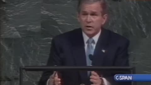 Bush Outrageous Let Us Never Tolerate Conspiracy Theories