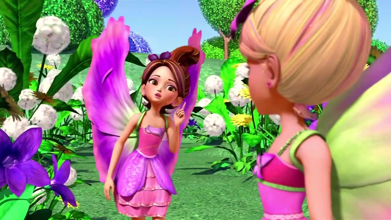 Animated movie ( Barbie Thumbelina )