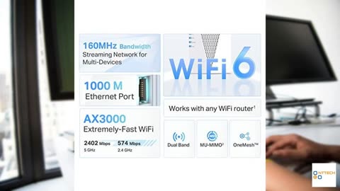 TP-Link AX3000 WiFi 6 Range Extender