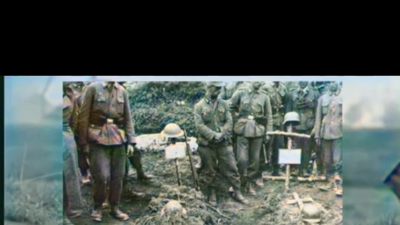 German soldiers bury British soldier respectful #Colourized footage 🇩🇪 🇬🇧 ⚰️ 🎥