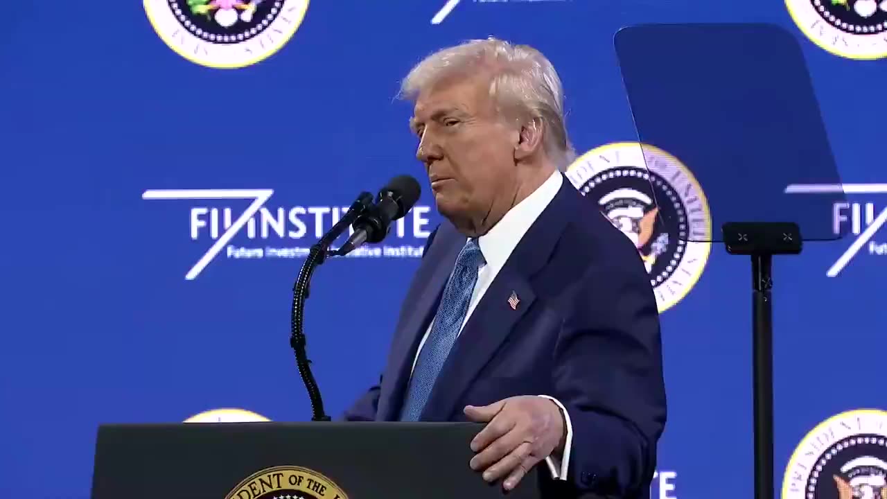 We'll no longer allow other countries to ransack and plunder Our Nation.