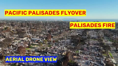 California Palisades Fire AFTERMATH - Feb 2025 Drone Aerial Footage islandlands