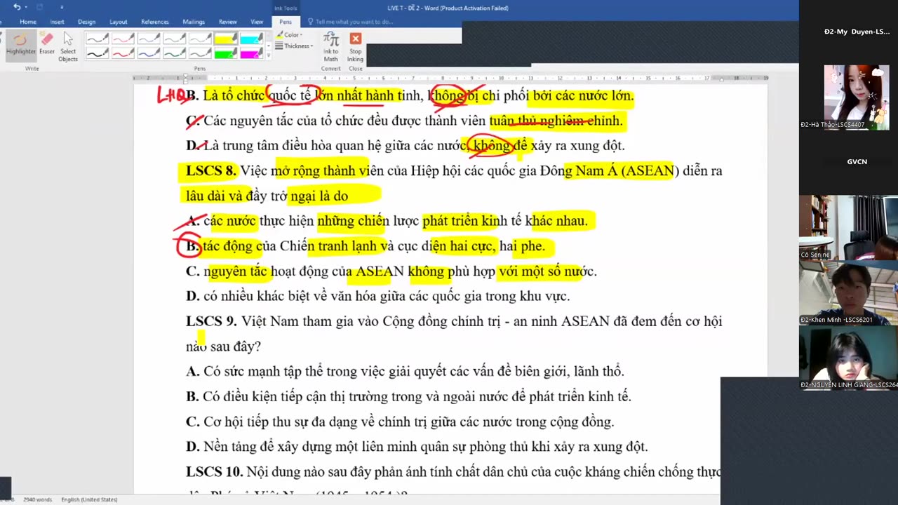 CHỮA ĐỀ THI THỬ SỐ 2